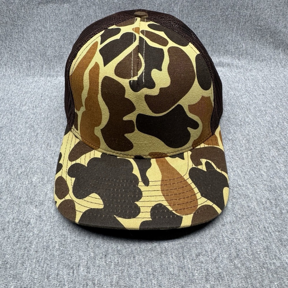 Fierce 901 Hat Cap Snap Back Duck Camo Mesh Trucker Camouflage Outdoor Hunting
